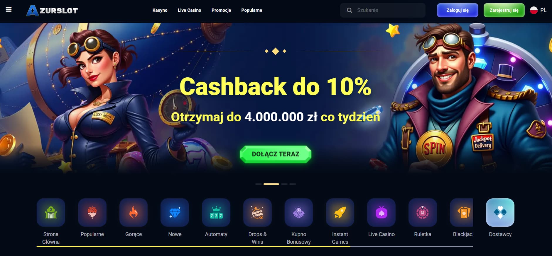 AzurSlot Zdobądź Swój Bonus